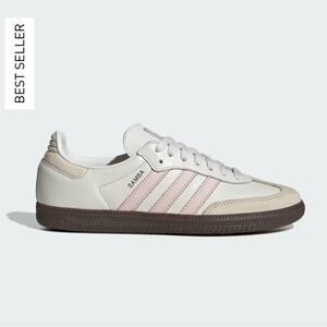 NWT Adidas Samba OG W Cloud White Wonder Quartz Pink Sneakers Size Women’s 8.5